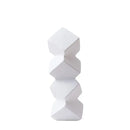 GobekUsa Geometric Square Sculpture Stack Figurine Home Decoration Accessory