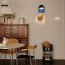 GobekUsa Blue Glass Wall Sconce Lamps | Designer Luxury Home Decor Light Fixture