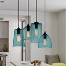 GobekUsa Glass LED Pendant Lamp: Modern Nordic Style Hanging Light for Home, Cafe, or Bar