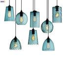 GobekUsa Glass LED Pendant Lamp: Modern Nordic Style Hanging Light for Home, Cafe, or Bar