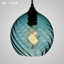 GobekUsa Glass LED Pendant Lamp: Modern Nordic Style Hanging Light for Home, Cafe, or Bar