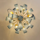 GobekUsa Blue Glass LED Pendant Lamps for Home Decor and Lighting Innovation
