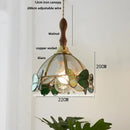 GobekUsa Butterfly Glass LED Pendant Lights: Modern Nordic Kitchen Fixture