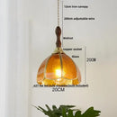 GobekUsa Butterfly Glass LED Pendant Lights: Modern Nordic Kitchen Fixture