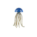 GobekUsa Crystal Jellyfish Sculpture - Marine Organism Figurine for Home Decor