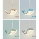 GobekUsa Dolphin Chandelier: Modern Luxury Pendant Light for Living Room and Children's Bedroom