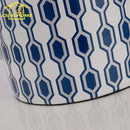 GobekUsa Blue/Orange Ceramic Table Lamp LED E27 Modern Minimalist Desk Light