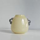 GobekUsa Glass Geometric Flower Vase Home Decor Art Bottle Floral Arrangement Accessory