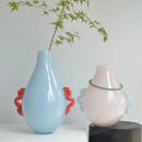 GobekUsa Glass Geometric Flower Vase Home Decor Art Bottle Floral Arrangement Accessory