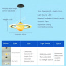 GobekUsa Acrylic Planet LED Chandelier Earth Ball Decor Star Pendant Light
