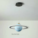 GobekUsa Acrylic Planet LED Chandelier Earth Ball Decor Star Pendant Light