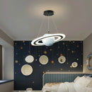 GobekUsa Acrylic Planet LED Chandelier Earth Ball Decor Star Pendant Light