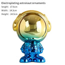 GobekUsa Astronaut Statue Spaceman Sculpture Modern Desktop Decor Figurine Handicraft Gift