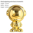 GobekUsa Astronaut Statue Spaceman Sculpture Modern Desktop Decor Figurine Handicraft Gift
