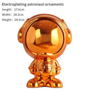GobekUsa Astronaut Statue Spaceman Sculpture Modern Desktop Decor Figurine Handicraft Gift