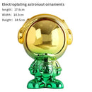 GobekUsa Astronaut Statue Spaceman Sculpture Modern Desktop Decor Figurine Handicraft Gift