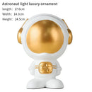 GobekUsa Astronaut Statue Spaceman Sculpture Modern Desktop Decor Figurine Handicraft Gift
