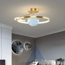 GobekUsa Blue Star LED Pendant Light for Home Decor