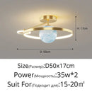 GobekUsa Blue Star LED Pendant Light for Home Decor