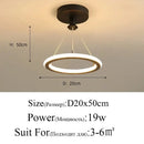 GobekUsa Blue Star LED Pendant Light for Home Decor