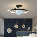 GobekUsa Blue Star LED Pendant Light for Home Decor