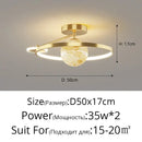 GobekUsa Blue Star LED Pendant Light for Home Decor