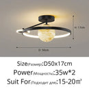 GobekUsa Blue Star LED Pendant Light for Home Decor