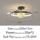 GobekUsa Blue Star LED Pendant Light for Home Decor