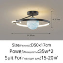 GobekUsa Blue Star LED Pendant Light for Home Decor