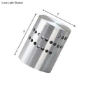 GobekUsa 3D Whirling Wall Light Kit with RGB Color-Changing Metal Wine Pub LED Sconce Lamp
