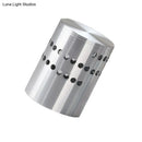 GobekUsa 3D Whirling Wall Light Kit with RGB Color-Changing Metal Wine Pub LED Sconce Lamp