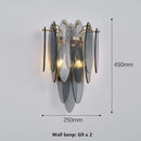 GobekUsa Gold Metal Chain LED Pendant Lights for Modern Luxury Living Room