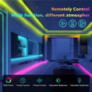 Modern bluetooth rgb led strip light bedroom app control decorbites by Decorbites