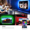 Modern bluetooth rgb led strip light bedroom app control decorbites by Decorbites