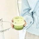 Modern borosilicate cap glass cup kitchen coffee tumbler by Decorbites
