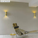 GobekUsa Modern Gold Wall Mount Lamp with Cylinder Metal Shade - 2 Heads Foyer Wall Sconce