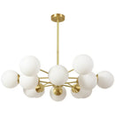 GobekUsa Glass Ball Pendant Lights: Modern LED Hanging Lamp for Home, Restaurant, Bar, and Cafe