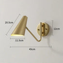 GobekUsa Adjustable E27 LED Wall Lamp Sconces Indoor Lighting Home Decor Bedroom Fixture