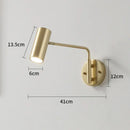 GobekUsa Adjustable E27 LED Wall Lamp Sconces Indoor Lighting Home Decor Bedroom Fixture
