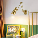 GobekUsa Adjustable E27 LED Wall Lamp Sconces Indoor Lighting Home Decor Bedroom Fixture