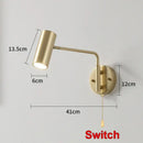 GobekUsa Adjustable E27 LED Wall Lamp Sconces Indoor Lighting Home Decor Bedroom Fixture