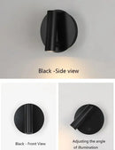 Modern brass adjustable led wall reading lamp bedroom spotlight by Decorbites