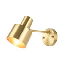 GobekUsa Brass Metal Geometry Wall Sconce - Modern 1 Bulb Light Fixture for Dining Room