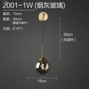 GobekUsa Glass Ball LED Wall Lamp for Nordic Modern Bedroom Lighting