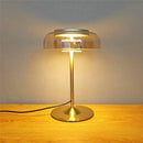 GobekUsa Elegant Mushroom Glass Bowl Table Lamp for Modern Nordic Living Spaces
