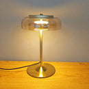 GobekUsa Elegant Mushroom Glass Bowl Table Lamp for Modern Nordic Living Spaces