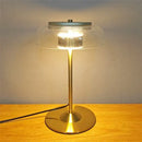 GobekUsa Elegant Mushroom Glass Bowl Table Lamp for Modern Nordic Living Spaces