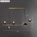 GobekUsa Minimalist Gold Metal Dining Pendant Lamp - Cone and Ball Hanging Island Light for Dining Room