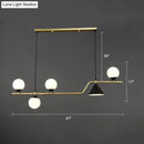 GobekUsa Minimalist Gold Metal Dining Pendant Lamp - Cone and Ball Hanging Island Light for Dining Room