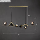 GobekUsa Minimalist Gold Metal Dining Pendant Lamp - Cone and Ball Hanging Island Light for Dining Room